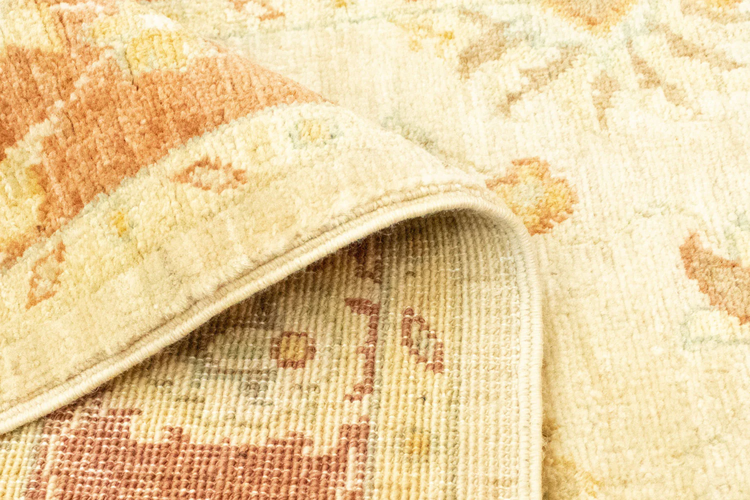 Ziegler Teppich 355 x 81 cm - hellbeige - Image 4
