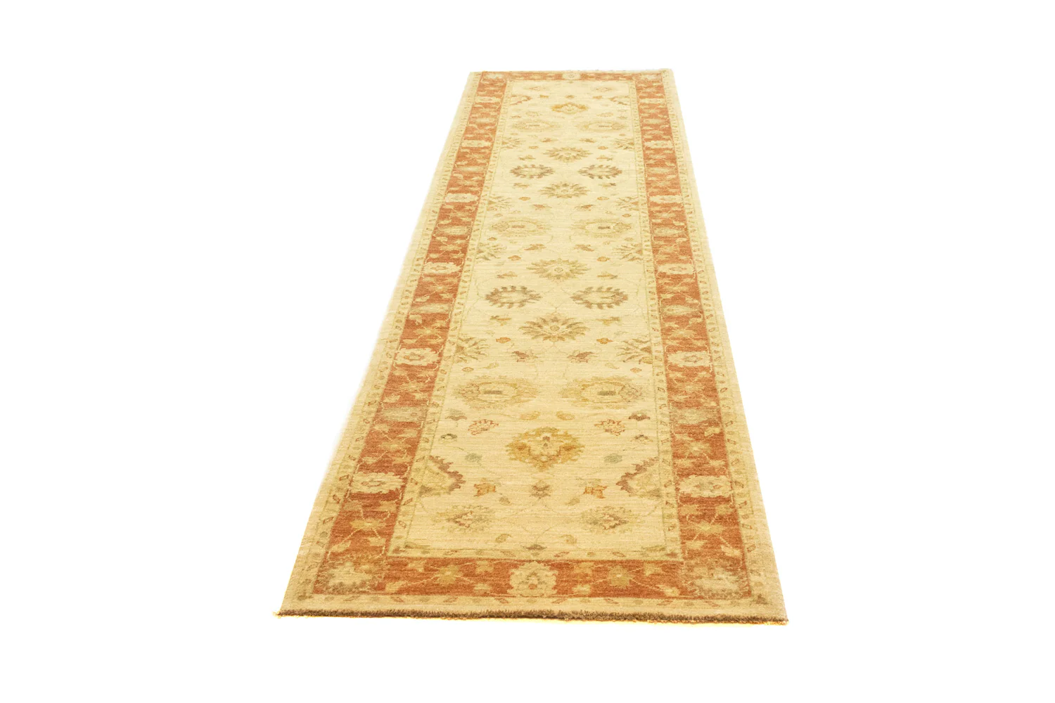Ziegler Teppich 355 x 81 cm - hellbeige - Image 5