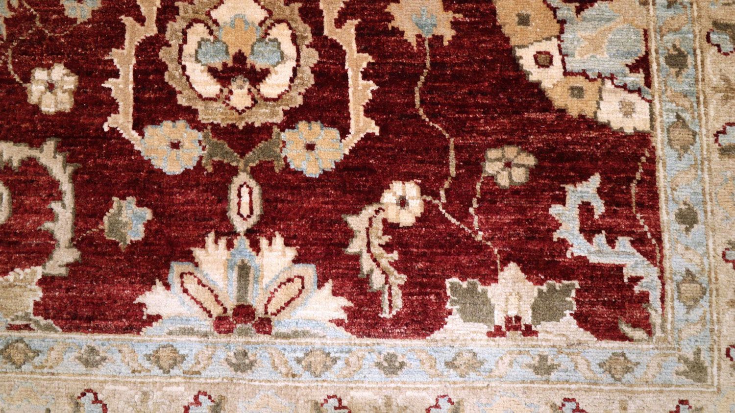 Ziegler Teppich 357 x 276 cm - dunkelrot - Image 3