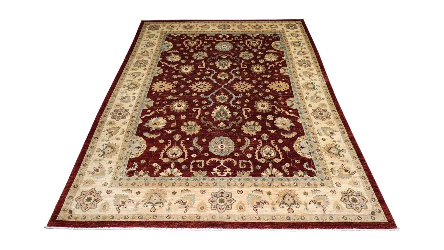 Ziegler Teppich 357 x 276 cm - dunkelrot - Image 4
