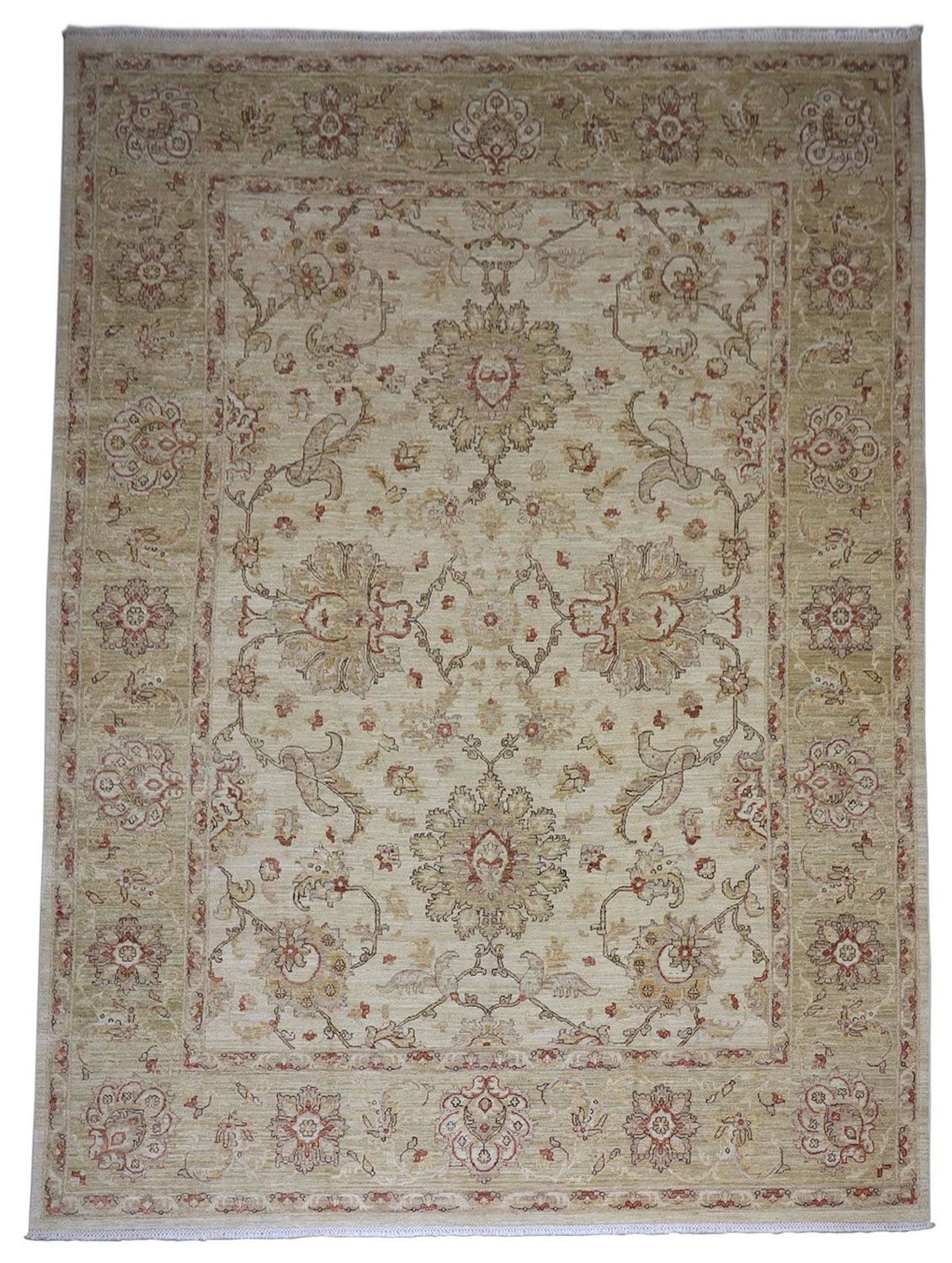 Ziegler Teppich 382 x 276 cm - grau