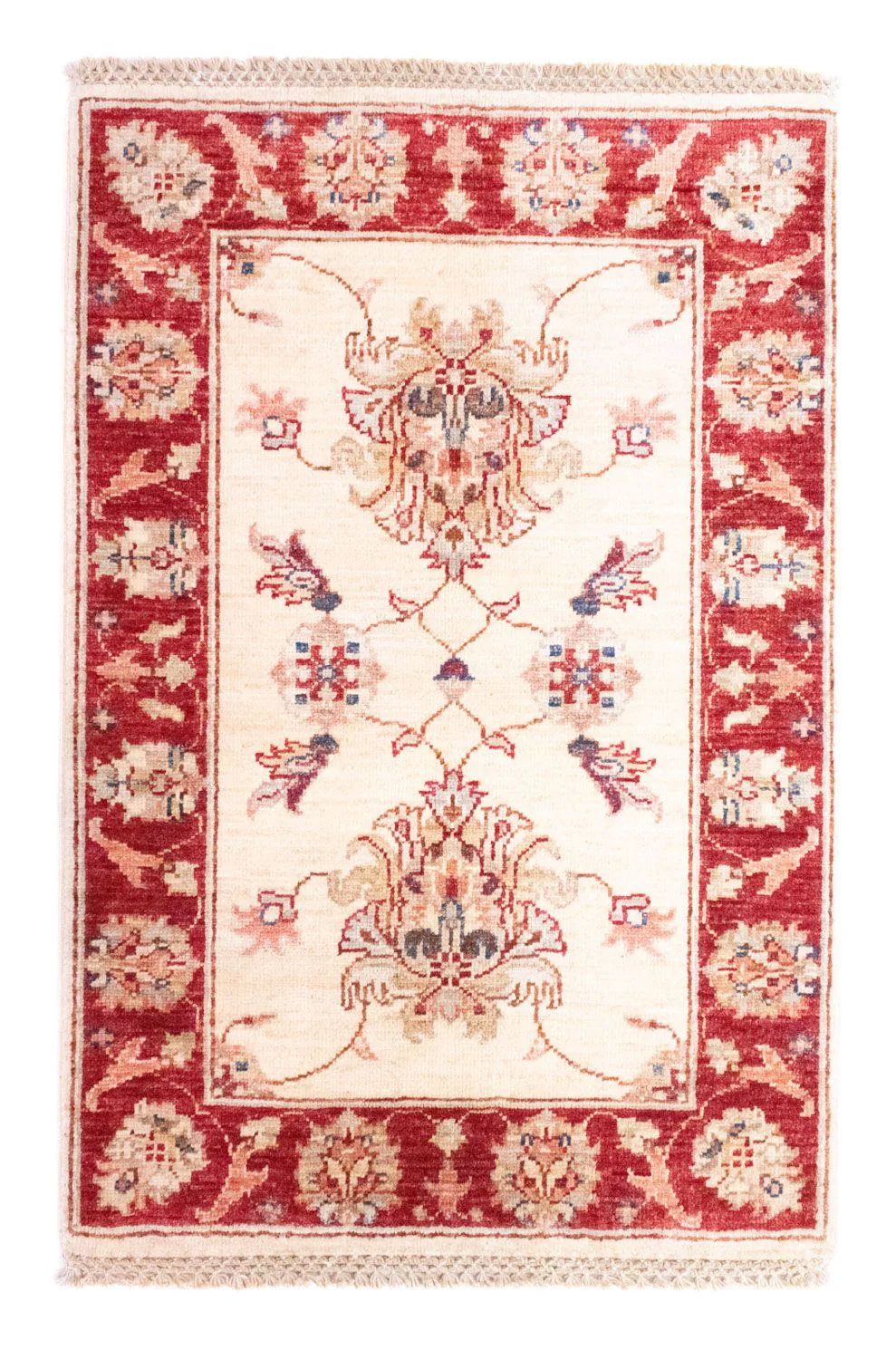Ziegler Teppich 93 x 63 cm - beige