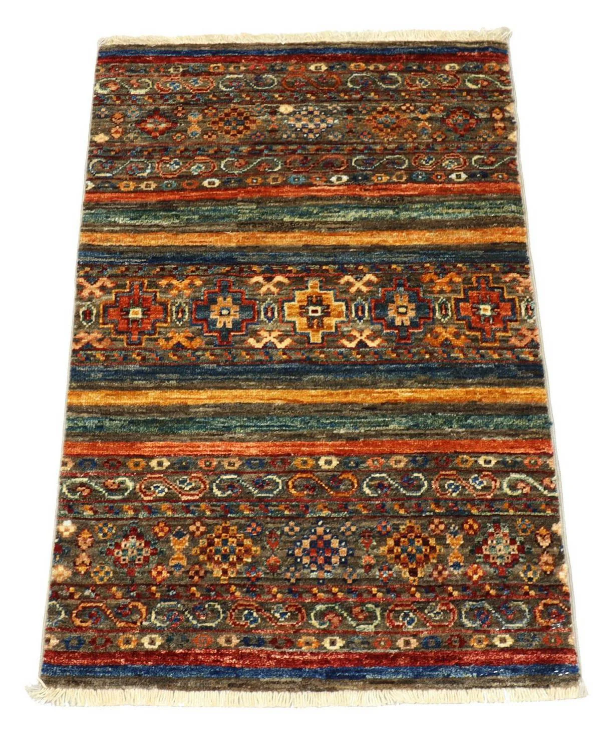 Ziegler Teppich 94 x 61 cm - mehrfarbig