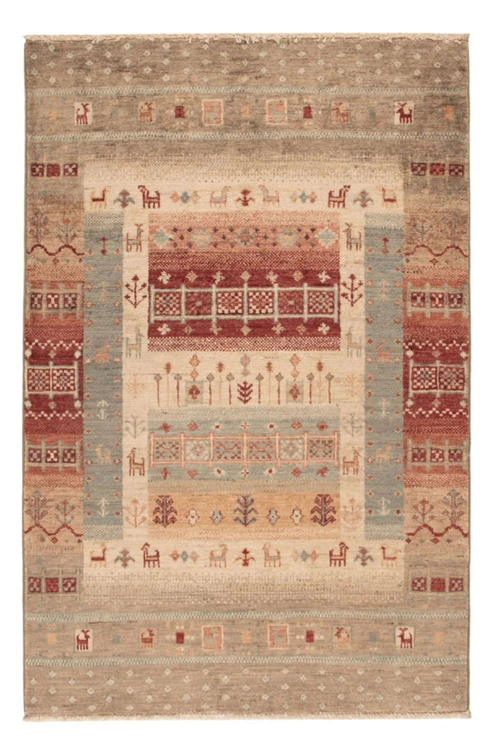 Ziegler Teppich - Ariana - 122 x 82 cm - mehrfarbig