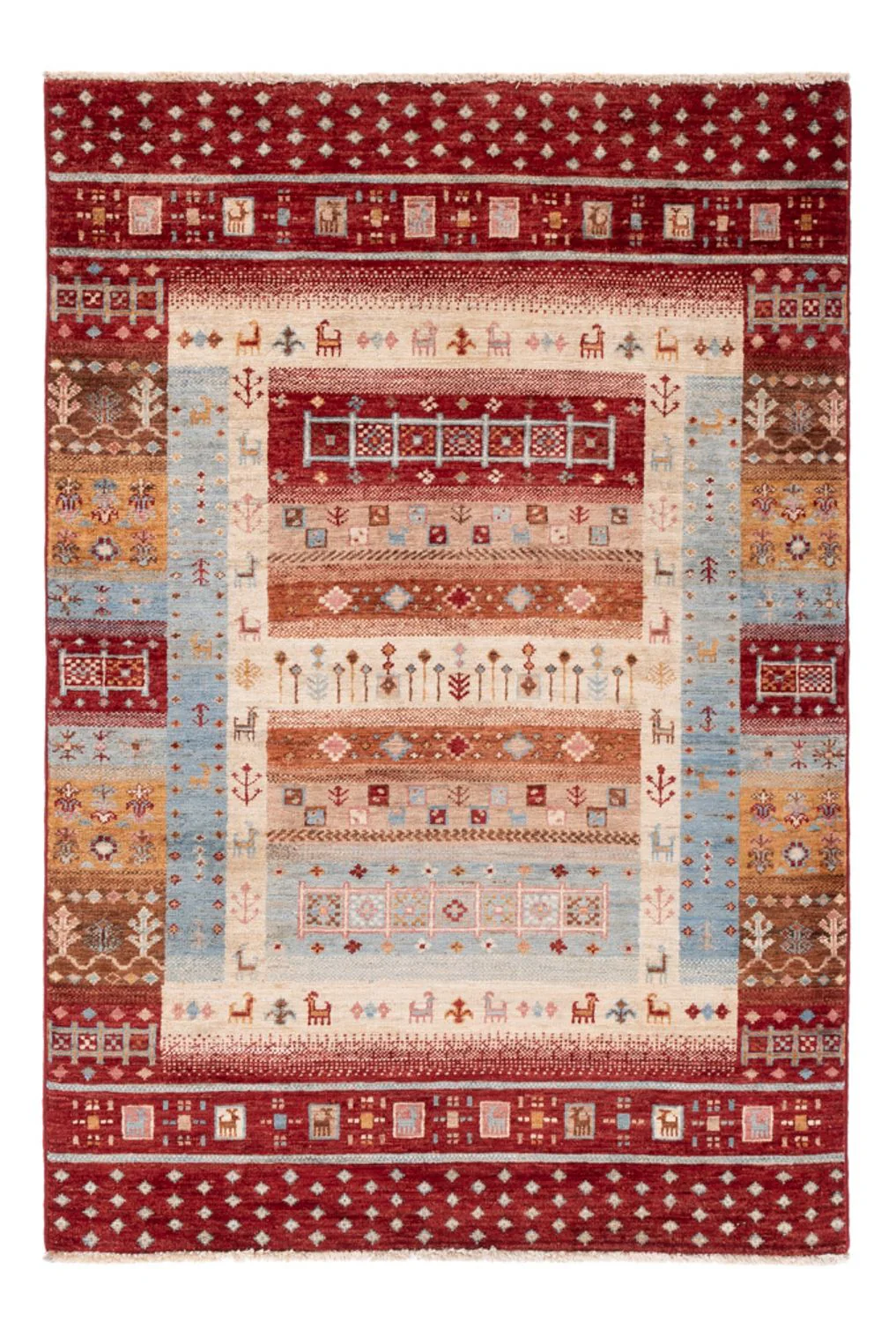 Ziegler Teppich - Ariana - 148 x 102 cm - mehrfarbig