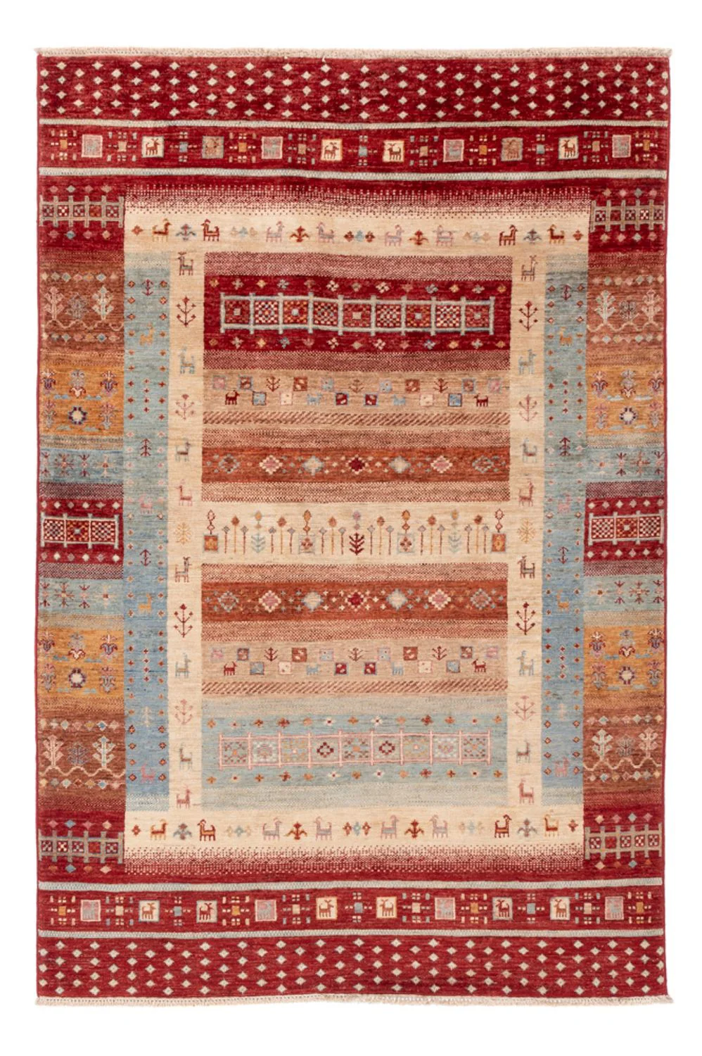 Ziegler Teppich - Ariana - 182 x 119 cm - mehrfarbig