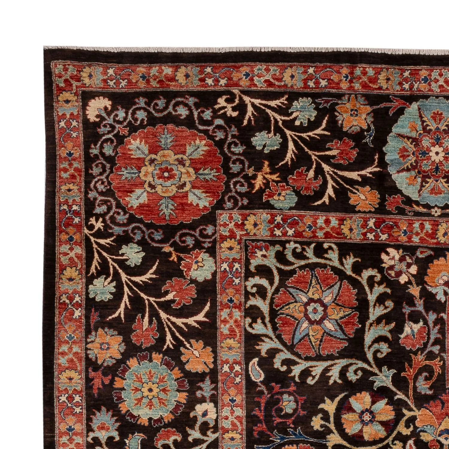 Ziegler Teppich - Ariana - 251 x 186 cm - schwarz - Image 3