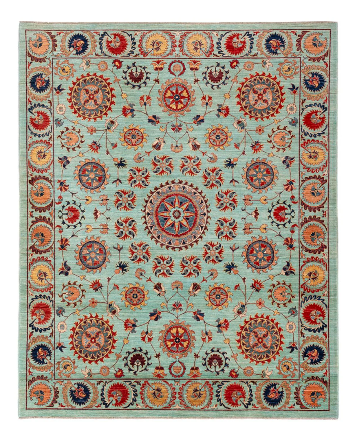 Ziegler Teppich - Ariana - 258 x 205 cm - türkis