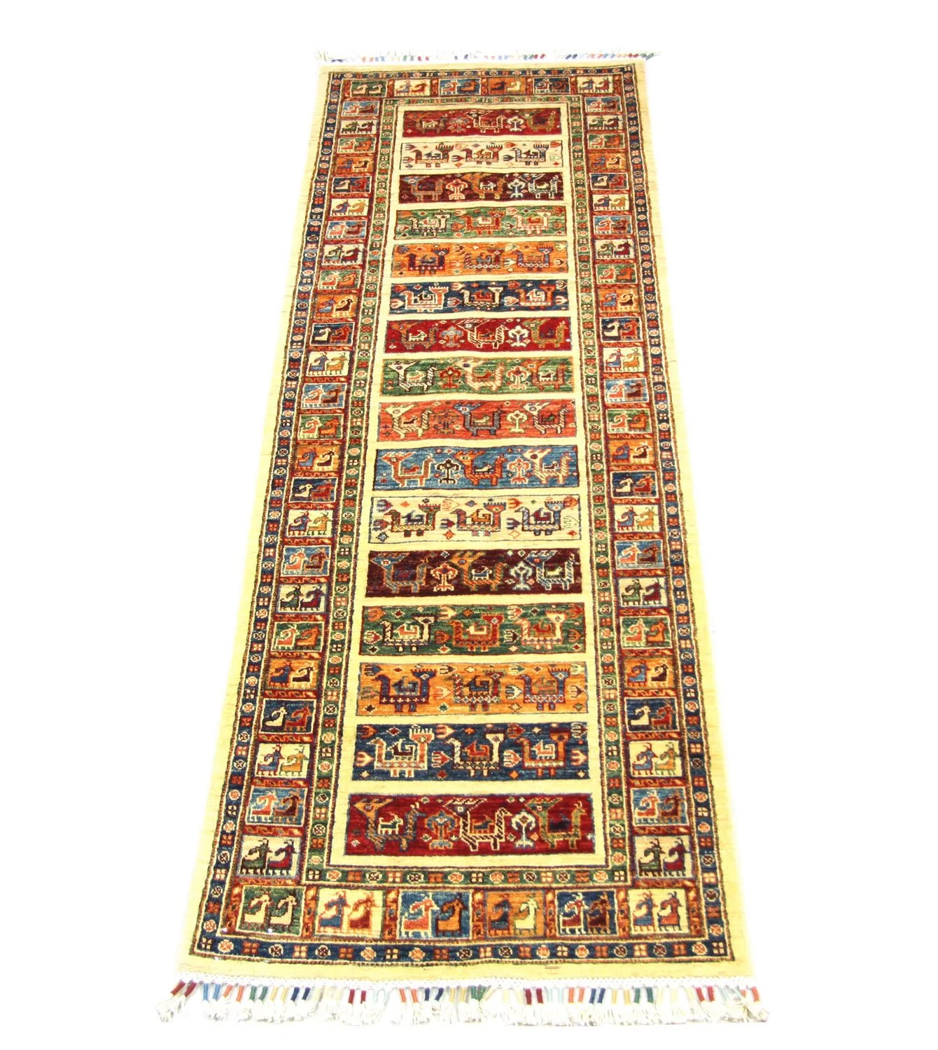 Ziegler Teppich - Ariana 258 x 82 cm - mehrfarbig