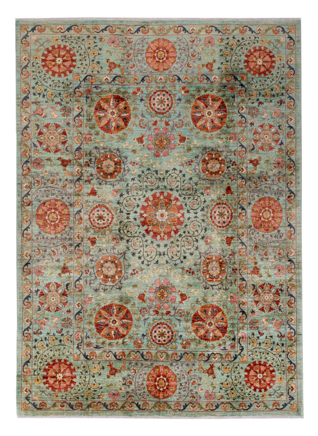 Ziegler Teppich - Ariana - 273 x 200 cm - hellblau