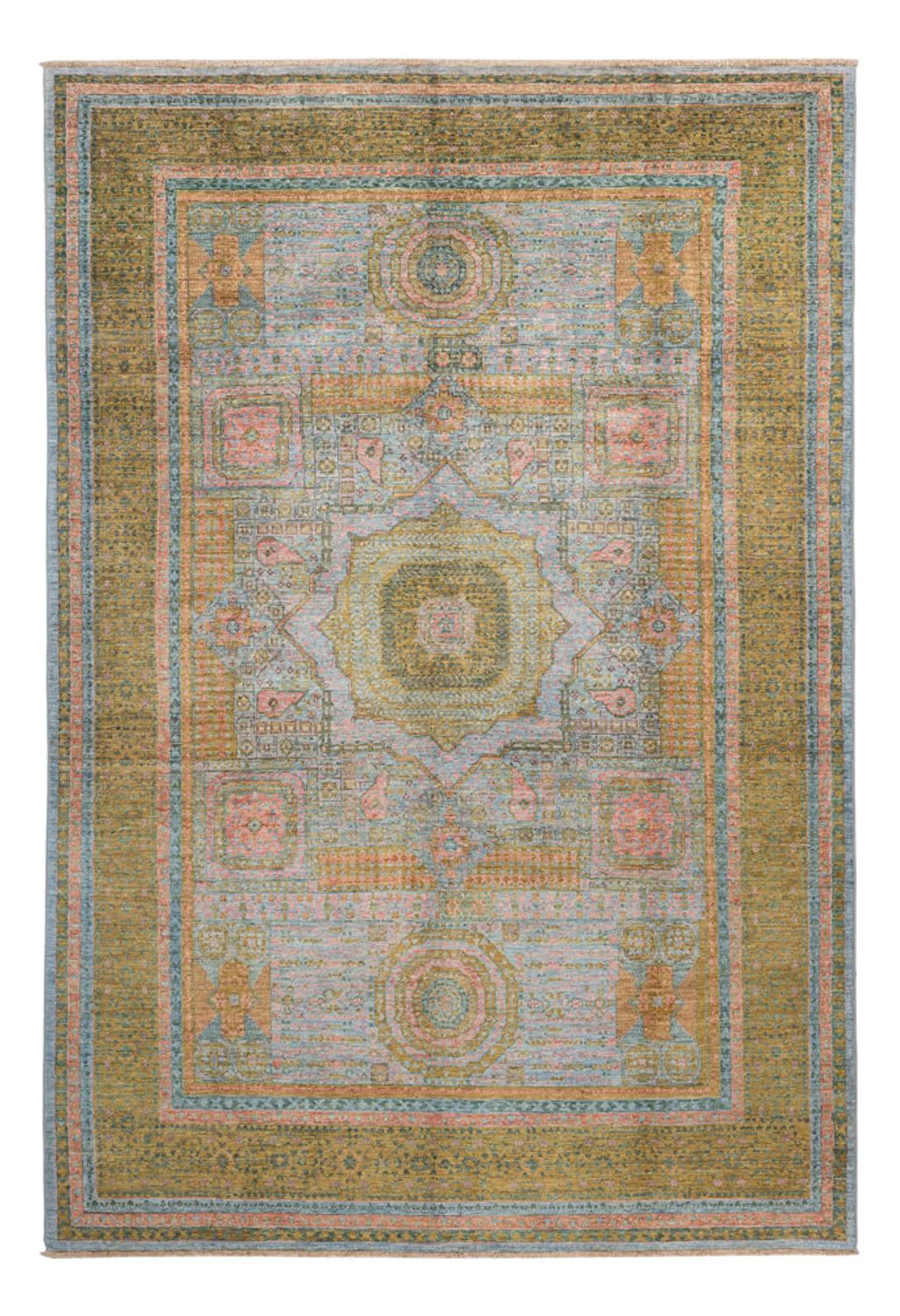 Ziegler Teppich - Ariana - 295 x 196 cm - hellblau