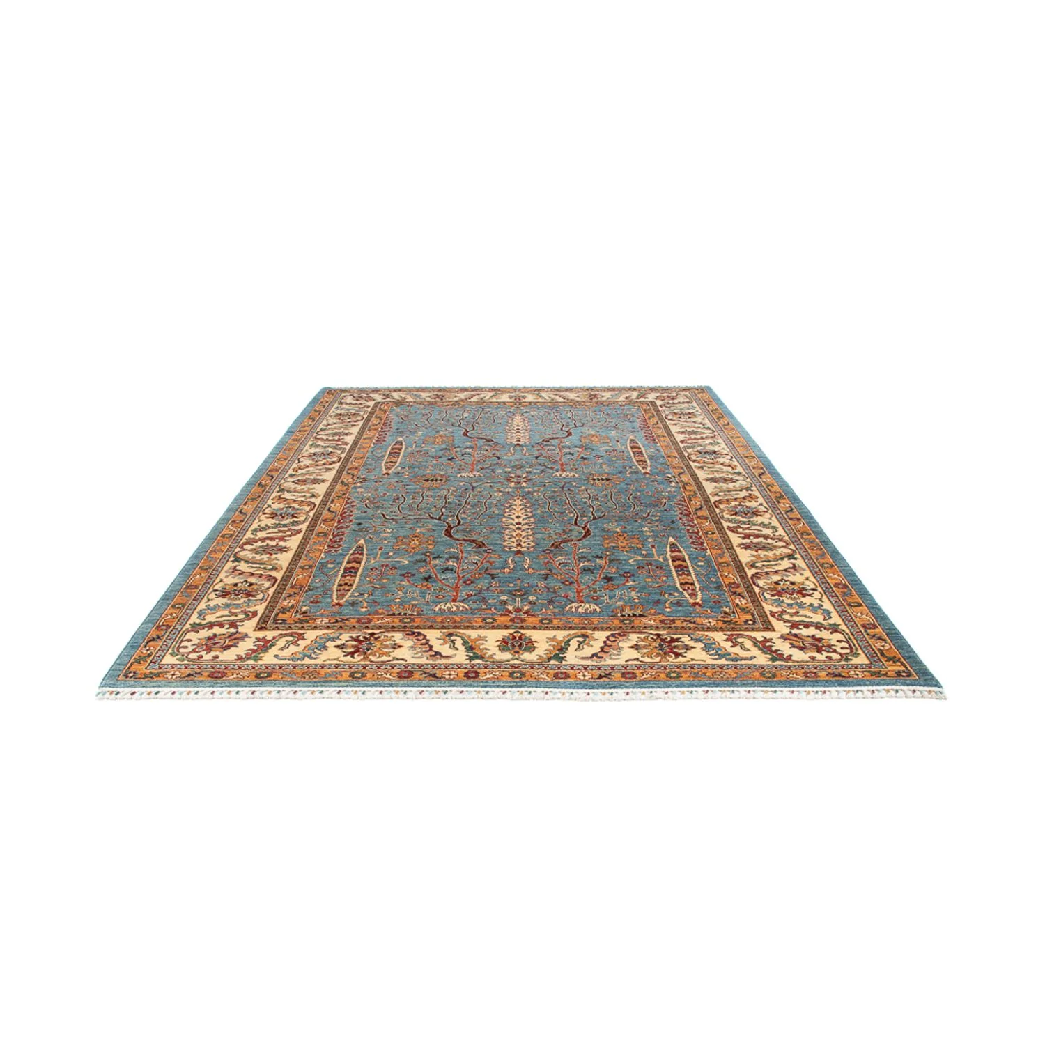 Ziegler Teppich - Ariana - 297 x 206 cm - petrolblau - Image 5