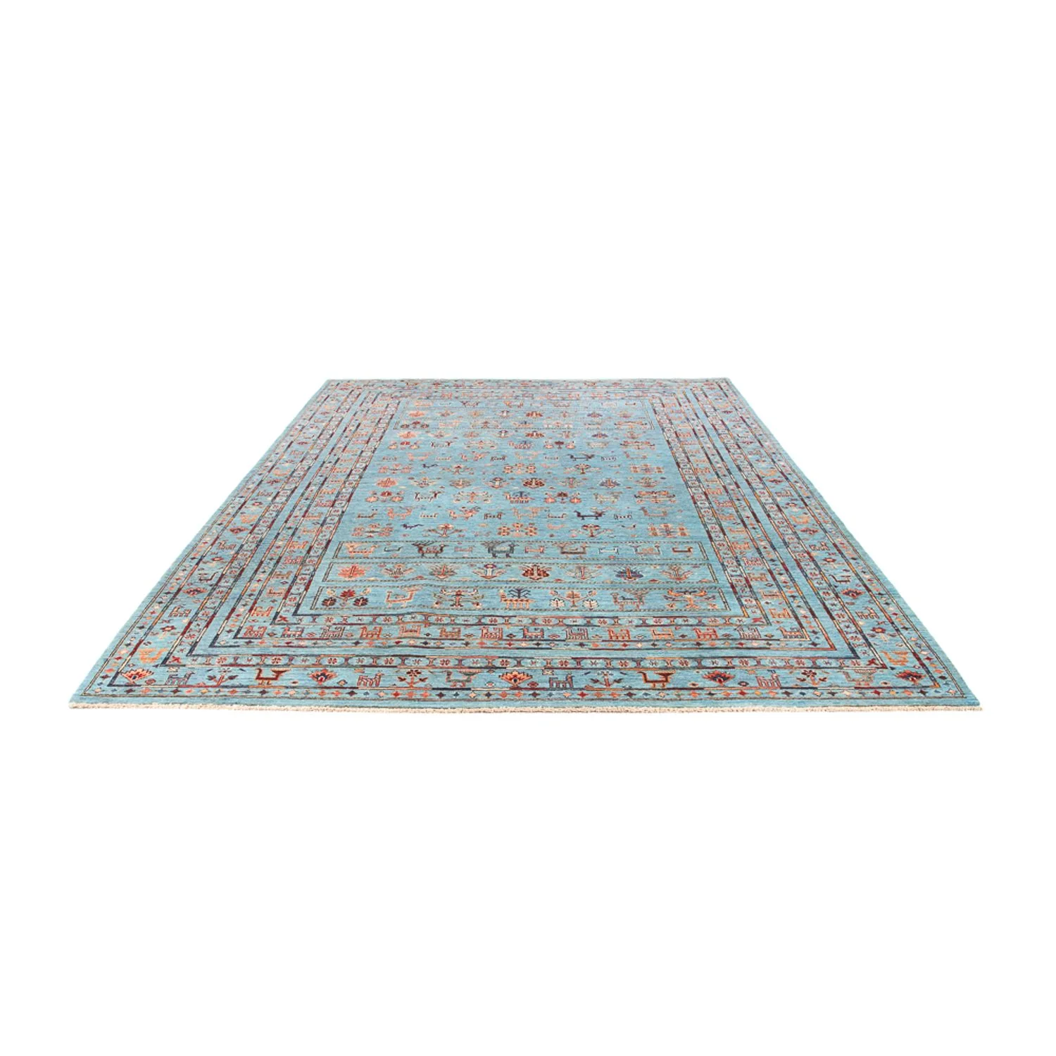 Ziegler Teppich - Ariana - 312 x 213 cm - hellblau - Image 5