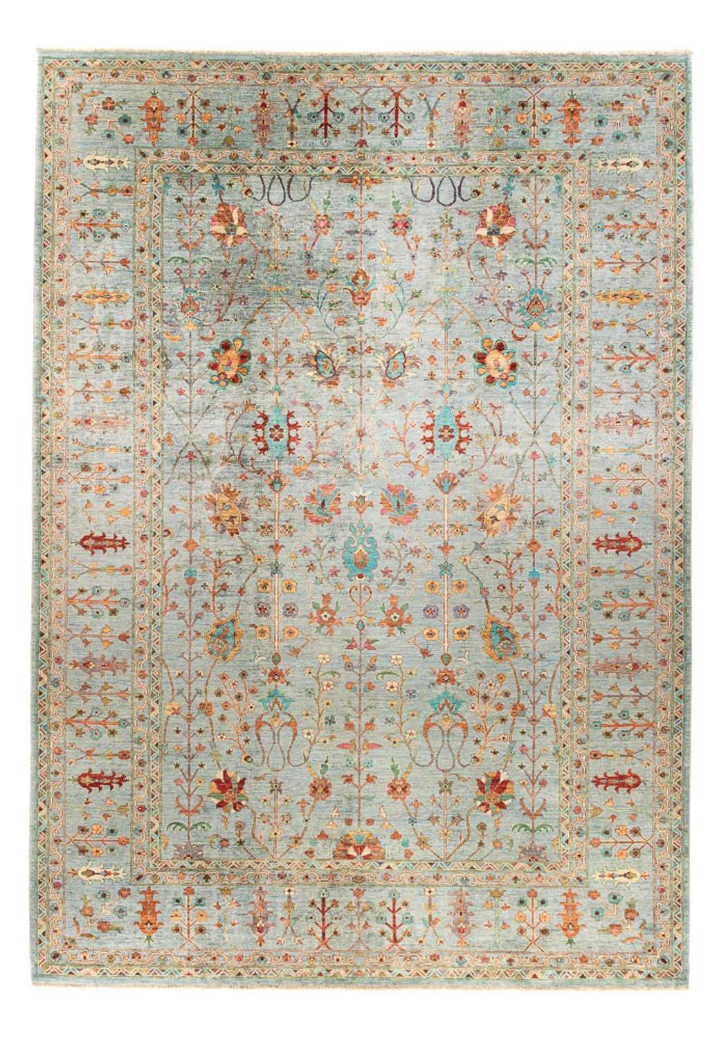 Ziegler Teppich - Ariana - 346 x 244 cm - hellblau