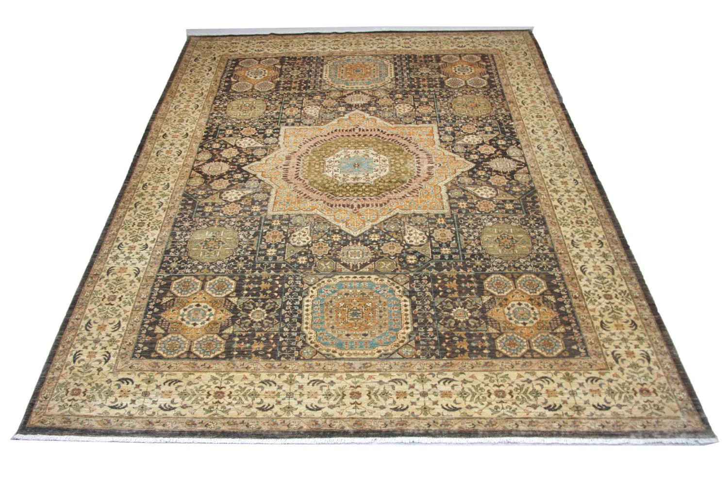 Ziegler Teppich - Ariana 354 x 271 cm - blau