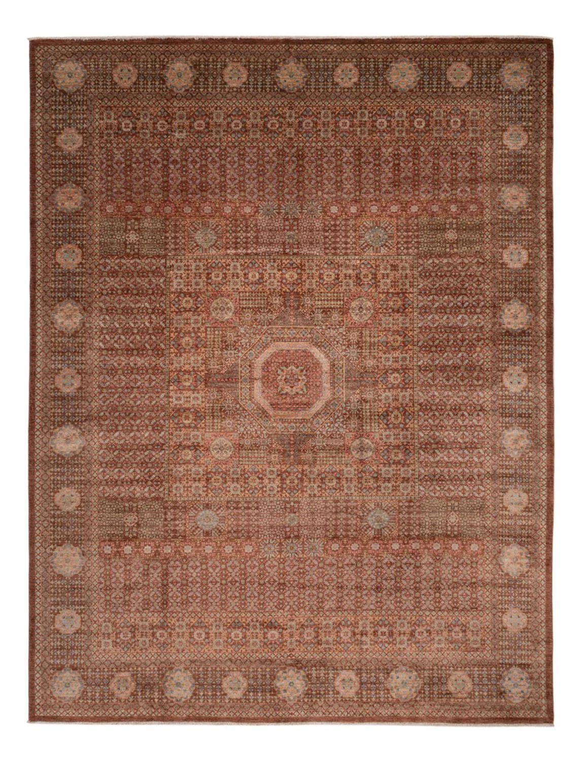 Ziegler Teppich - Ariana - 392 x 299 cm - dunkelbeige