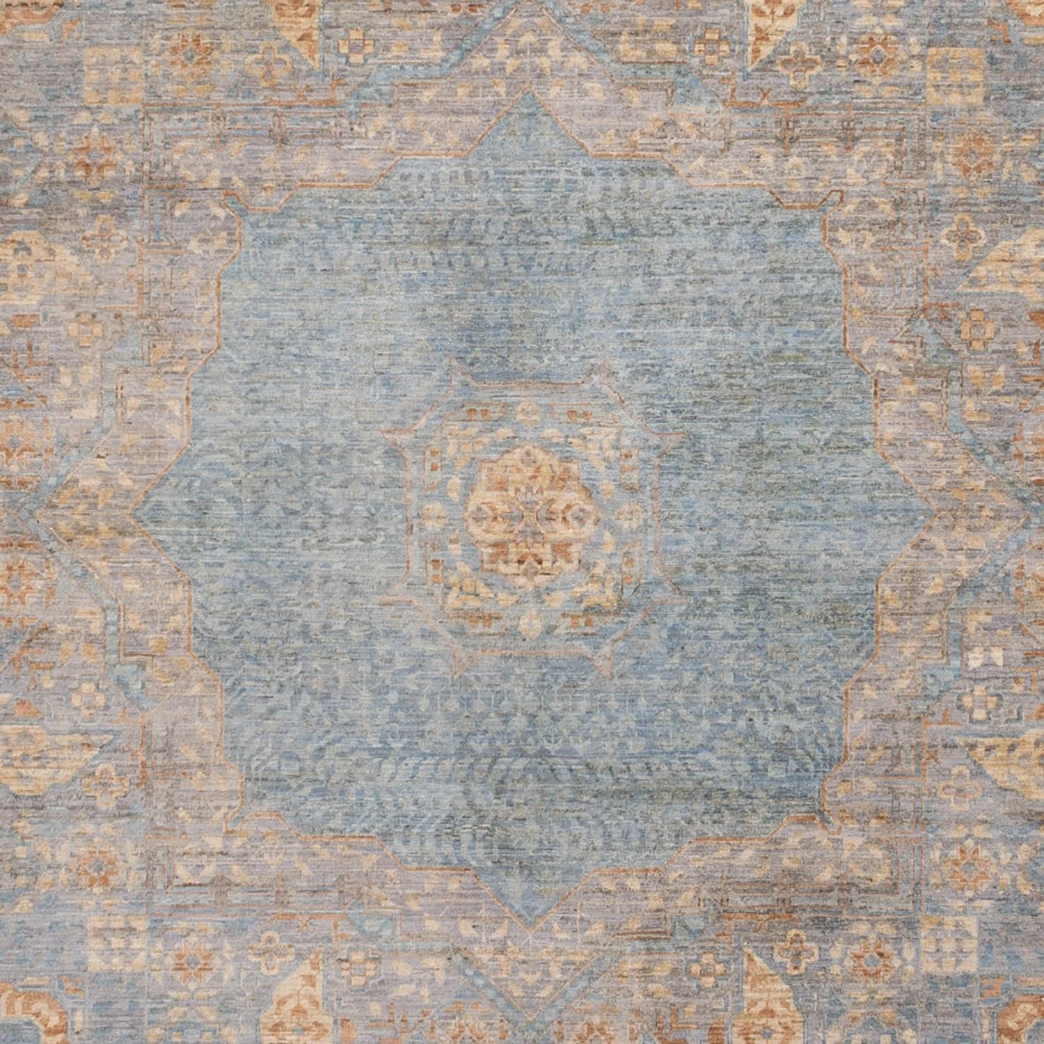 Ziegler Teppich - Ariana - 394 x 298 cm - hellblau - Image 2