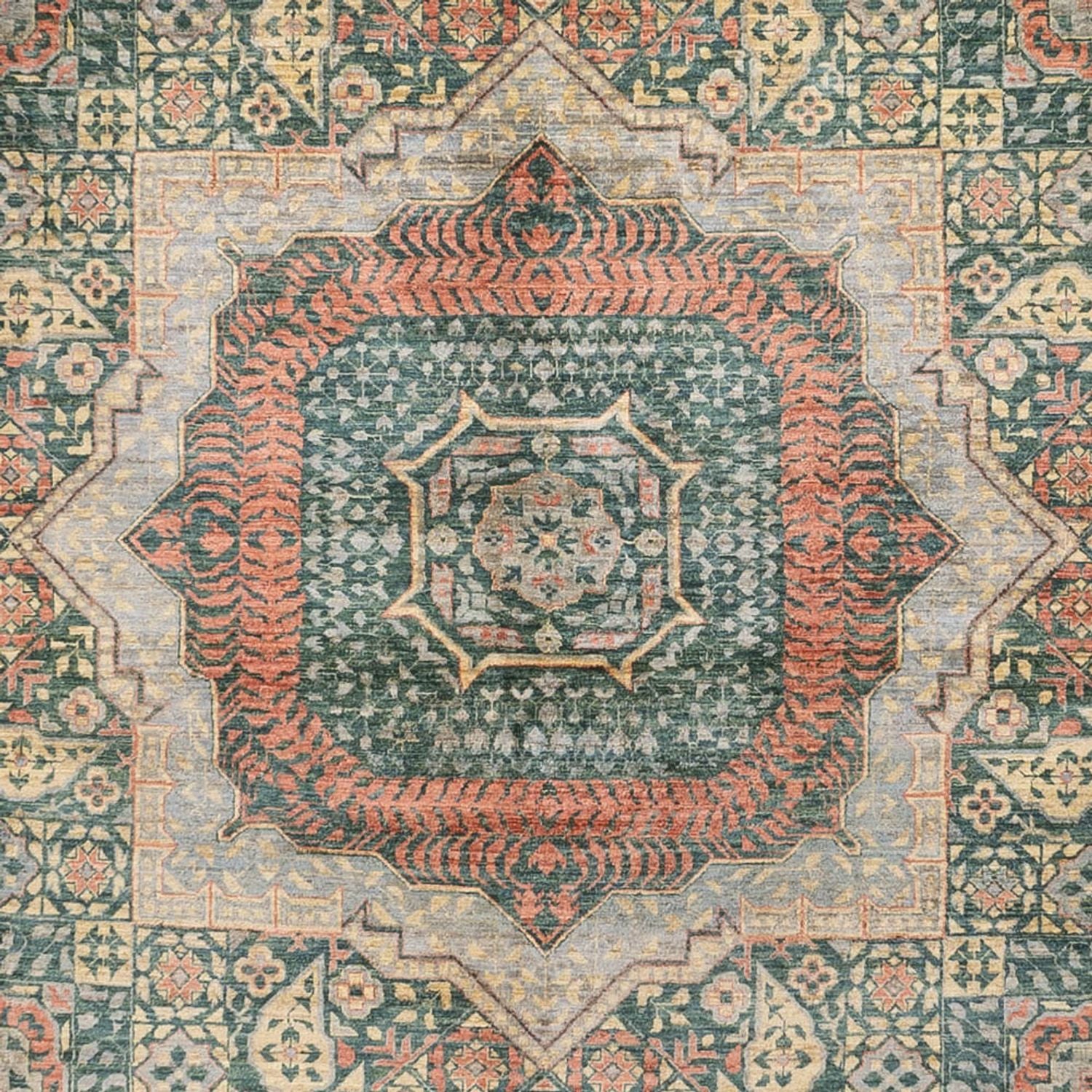 Ziegler Teppich - Ariana - 397 x 302 cm - hellgrün - Image 2