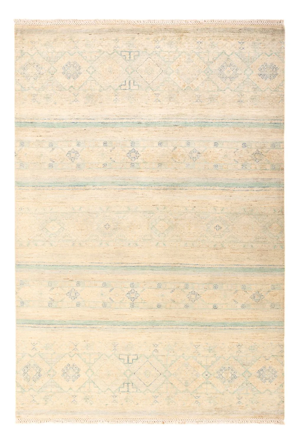 Ziegler Teppich - Ariana - Royal - 204 x 146 cm - hellbeige