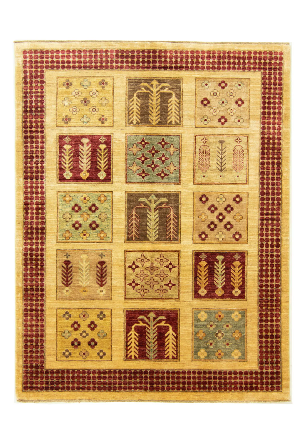 Ziegler teppich - Bachtiari 197 x 150 cm - hellbeige