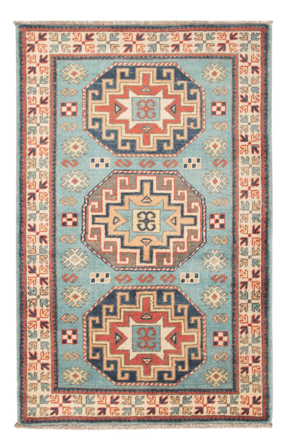 Kazak Teppich 124x78cm - Orientteppich