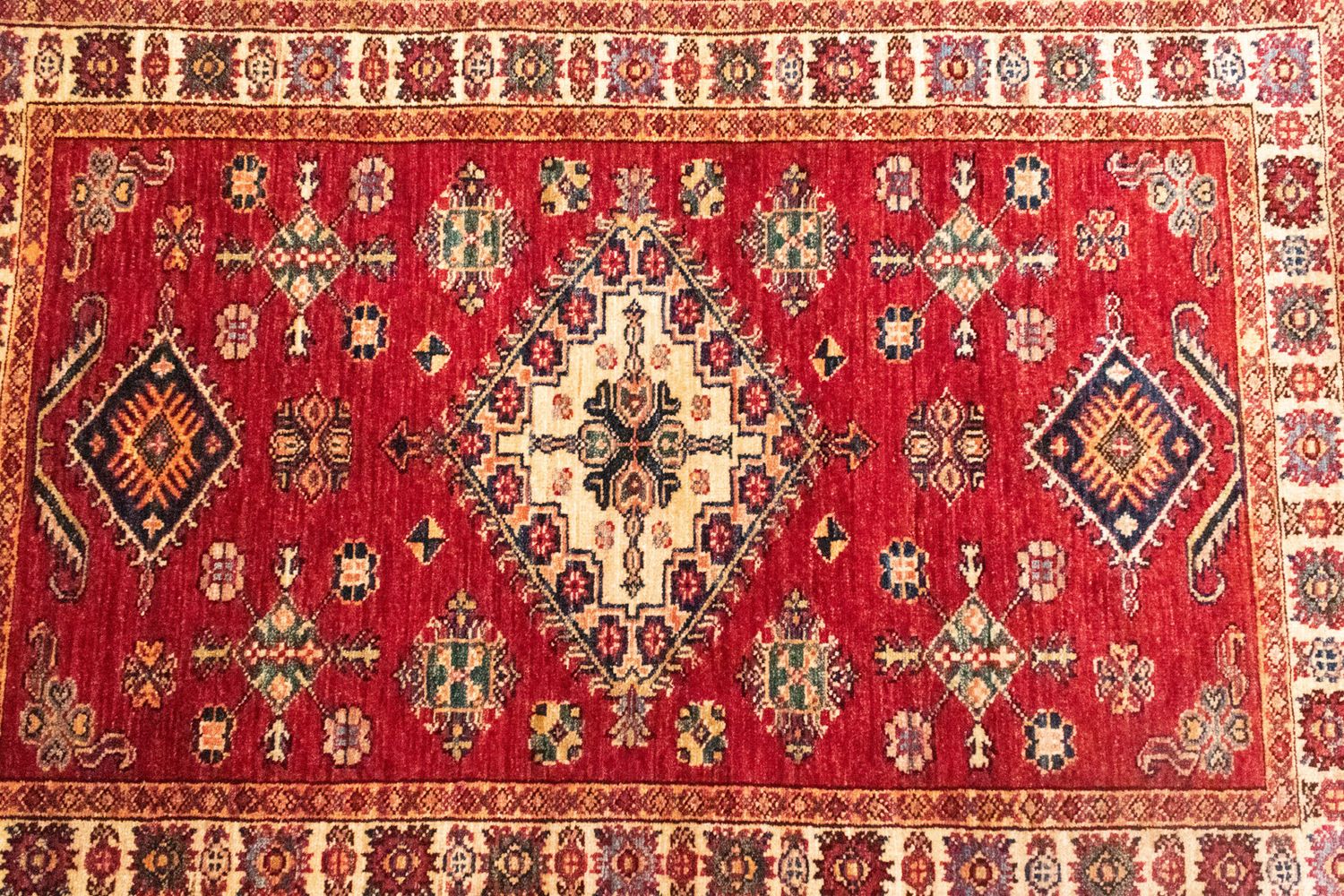 Kazak Teppich 125x83cm - Orientteppich - Image 2