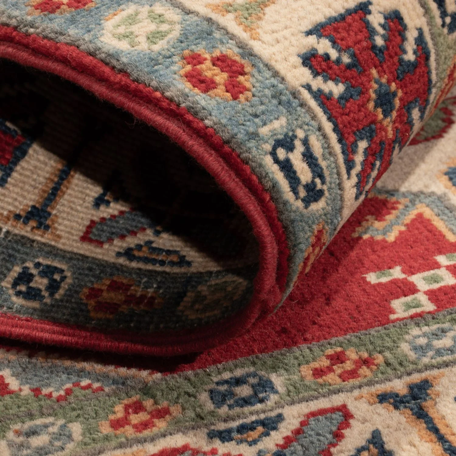 Kazak Teppich 131x101cm - Orientteppich - Image 4