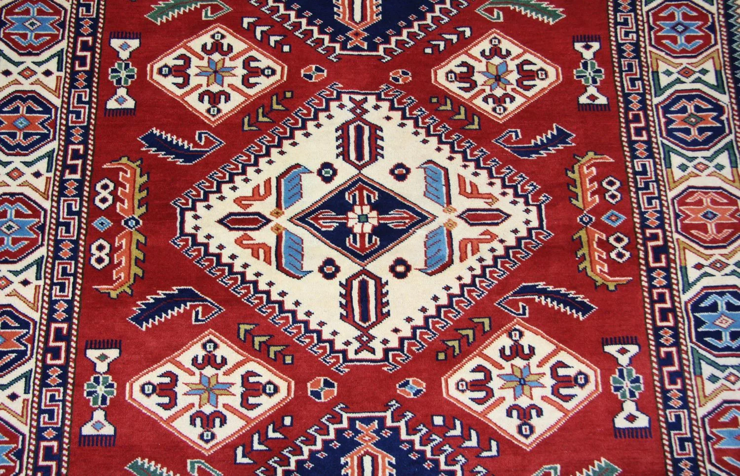 Ziegler Teppich - Kazak 178 x 125 cm - rot - Image 2