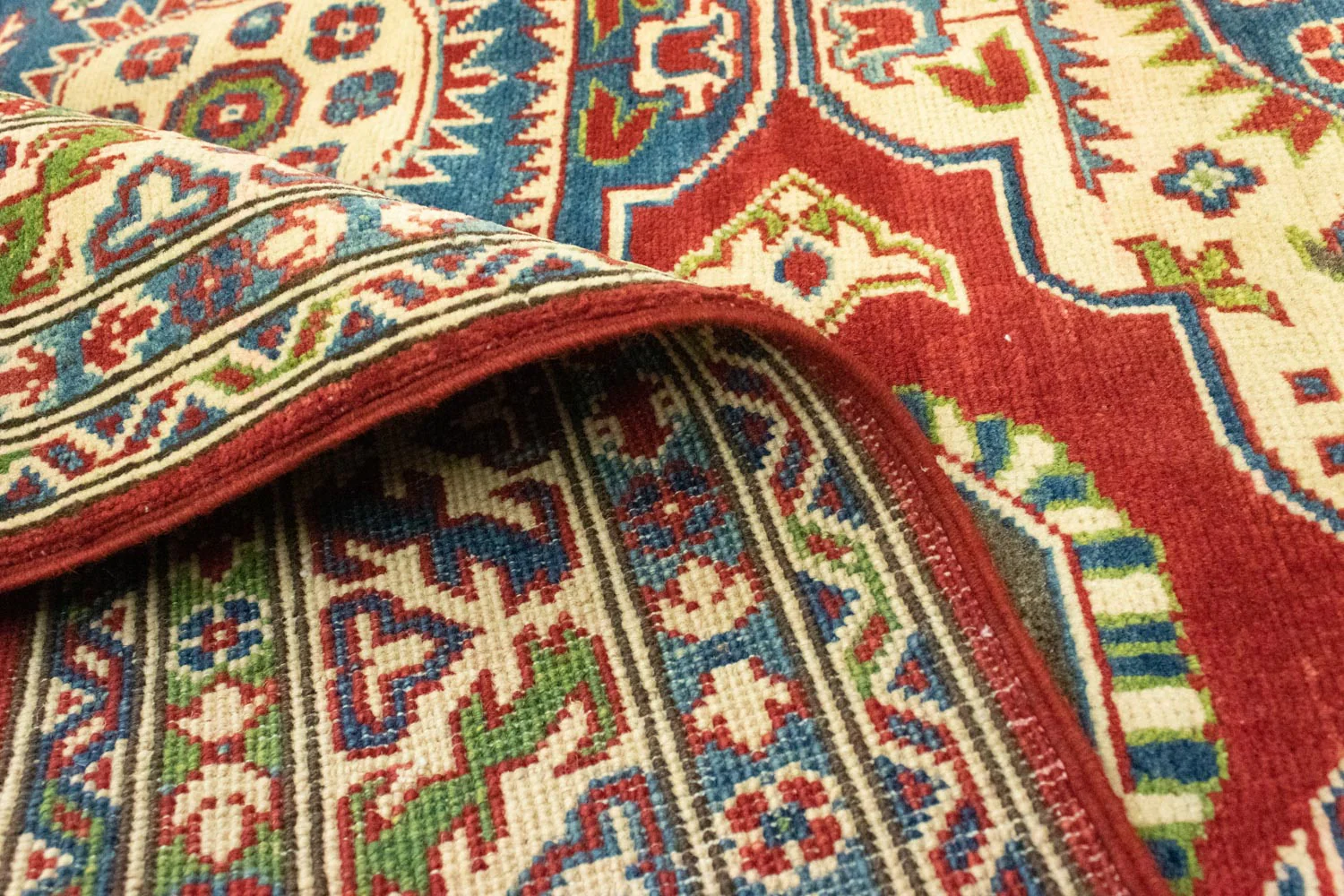 Ziegler Teppich - Kazak 198 x 157 cm - dunkelrot - Image 4