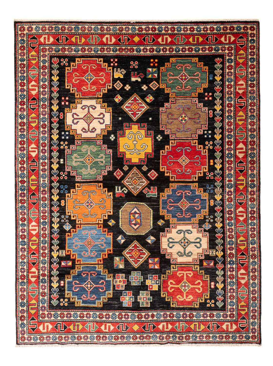 Kazak Teppich 199x152cm - Orientteppich