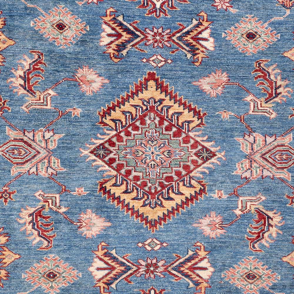 Ziegler Teppich - Kazak - 202 x 149 cm - blau - Image 2