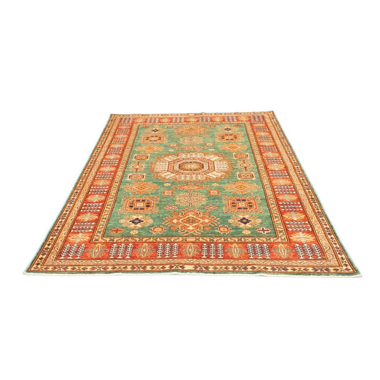 Ziegler Teppich - Kazak 211 x 150 cm - grün - Image 5