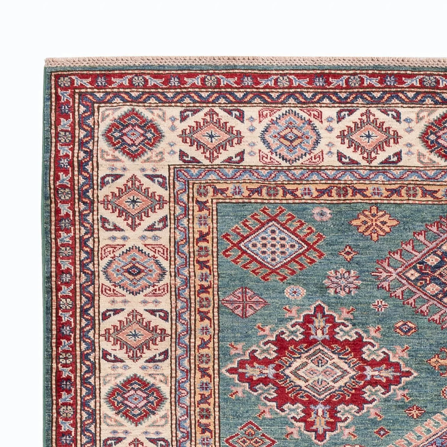 Ziegler Teppich - Kazak - 241 x 176 cm - grün - Image 3