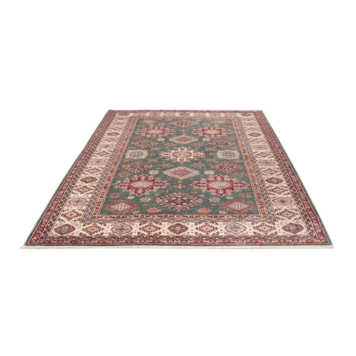 Ziegler Teppich - Kazak - 241 x 176 cm - grün - Image 5