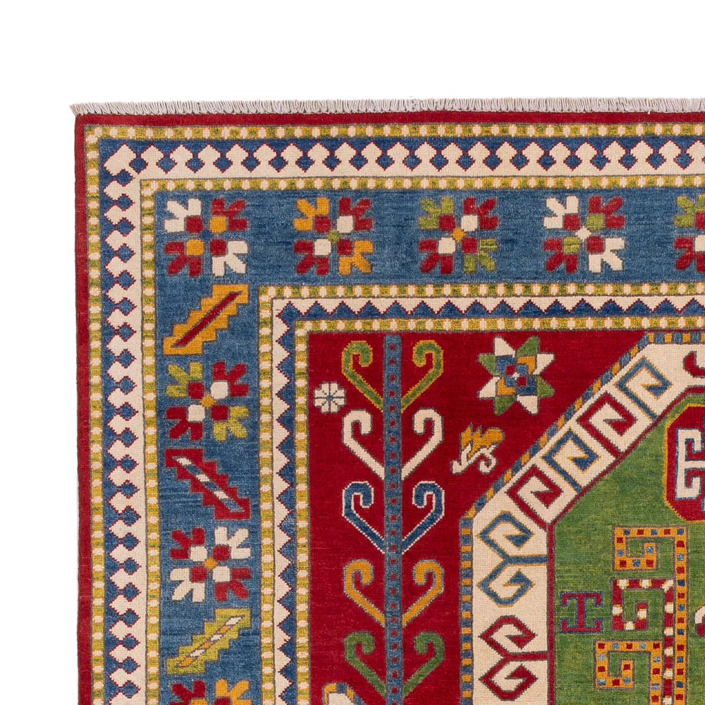 Ziegler Teppich - Kazak - 297 x 202 cm - grün - Image 3