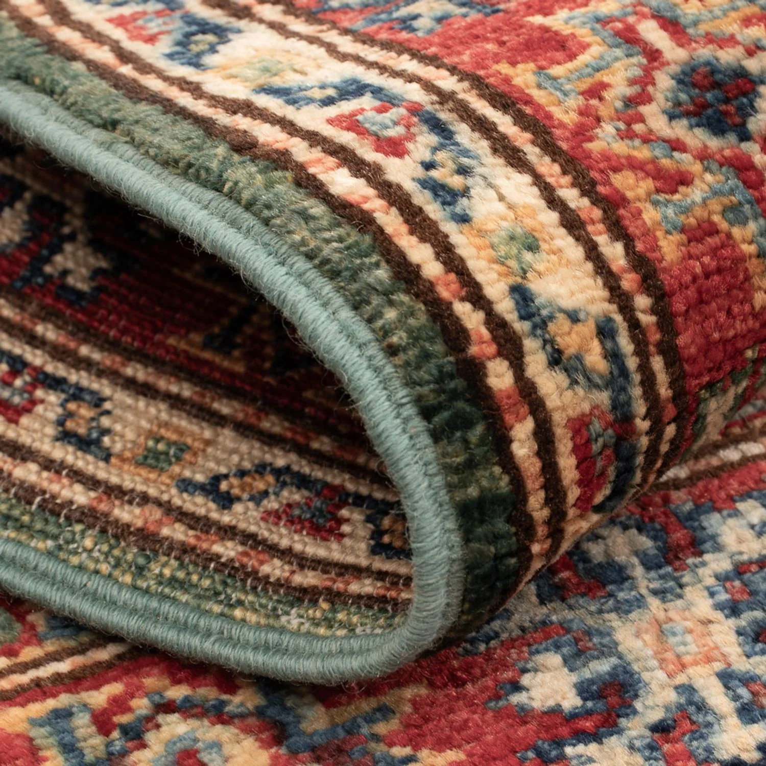 Ziegler Teppich - Kazak - Royal - 87 x 60 cm - grün - Image 4