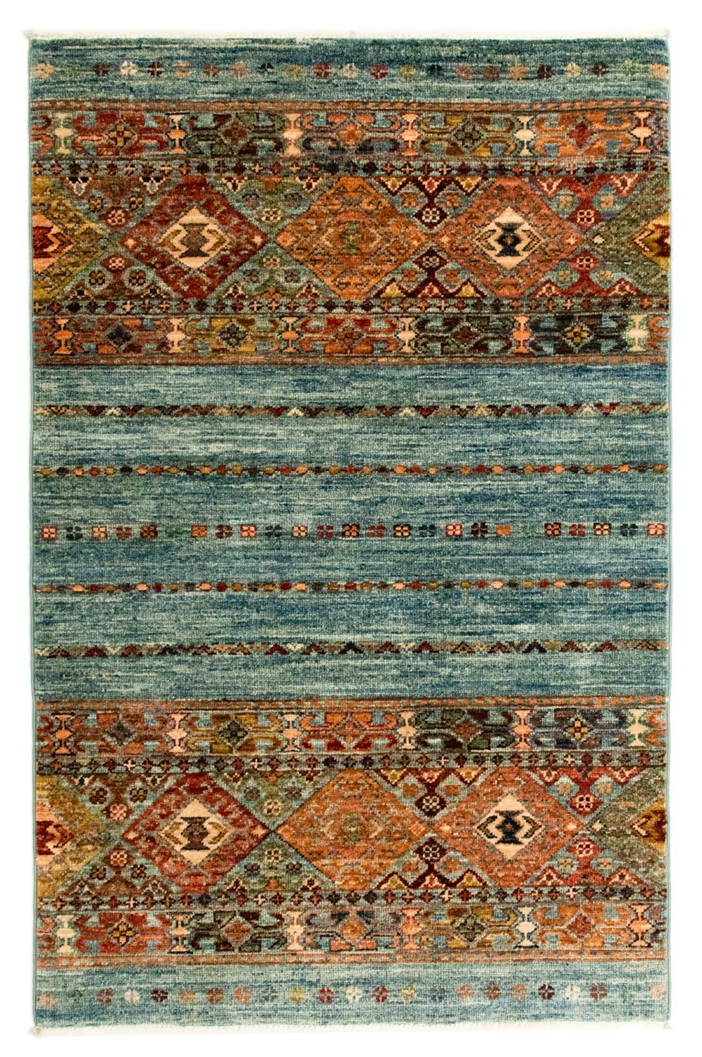 Ziegler Modern Teppich 123x78cm - Orientteppich