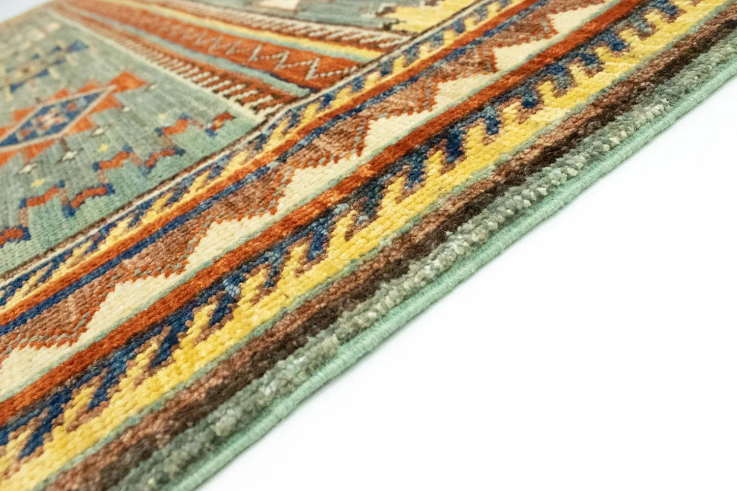 Ziegler Teppich - Modern 182 x 152 cm - orange - Image 3