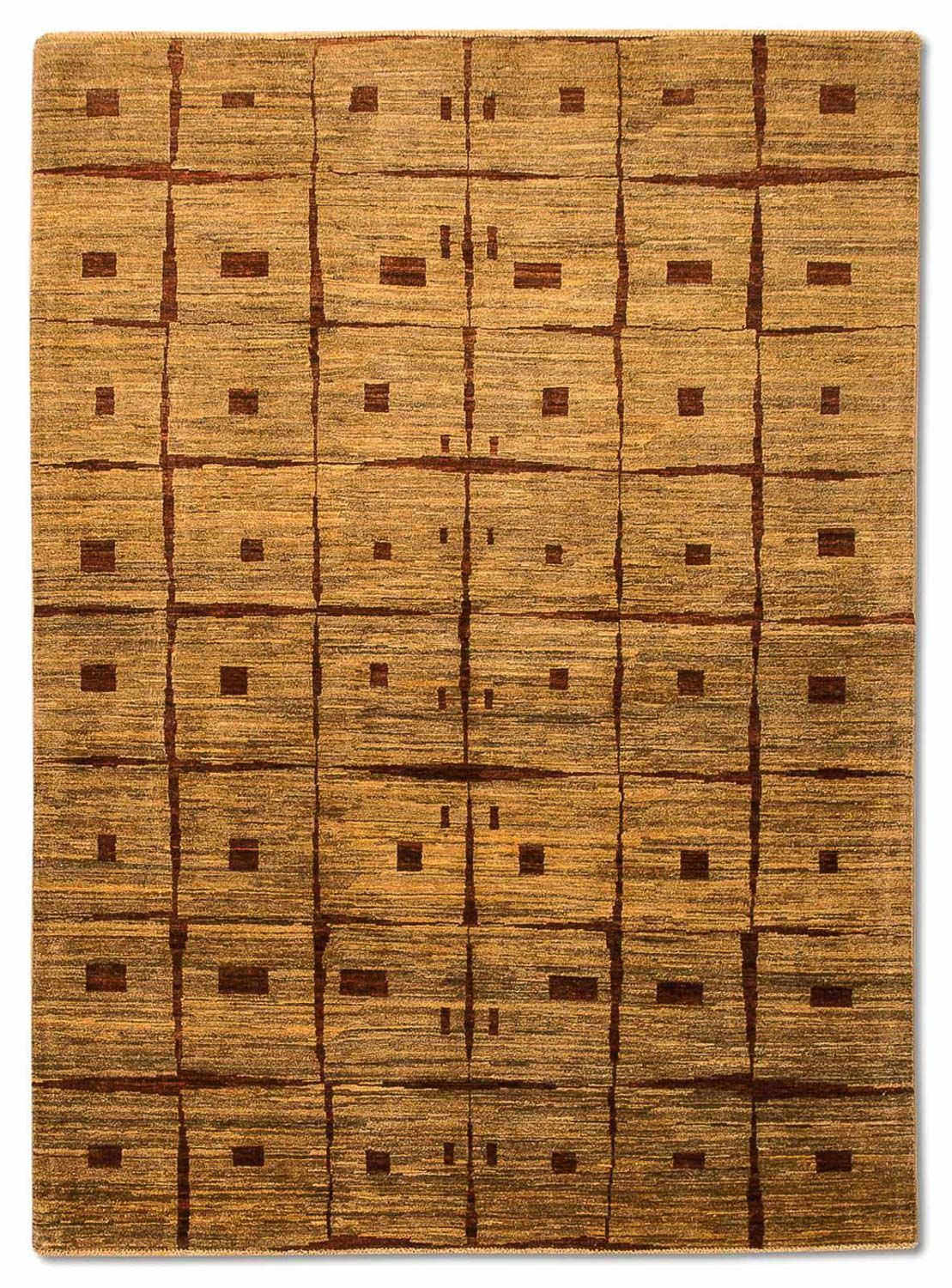 Ziegler Modern Teppich 204x145cm - Orientteppich