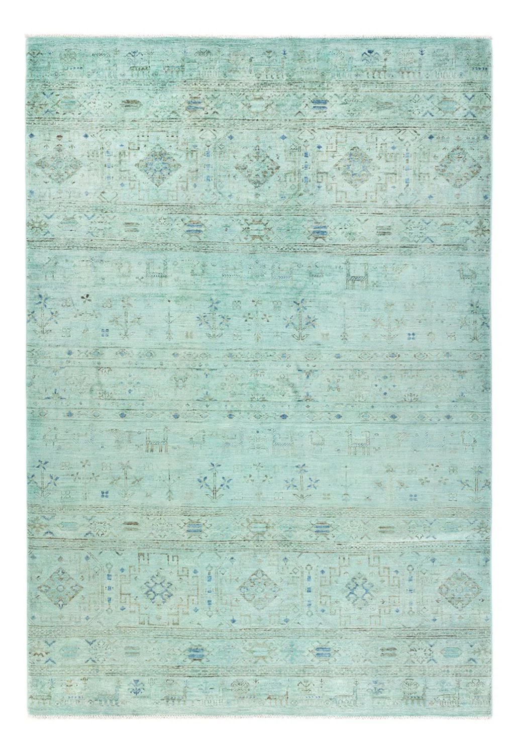 Ziegler Modern Teppich 237x164cm - Orientteppich
