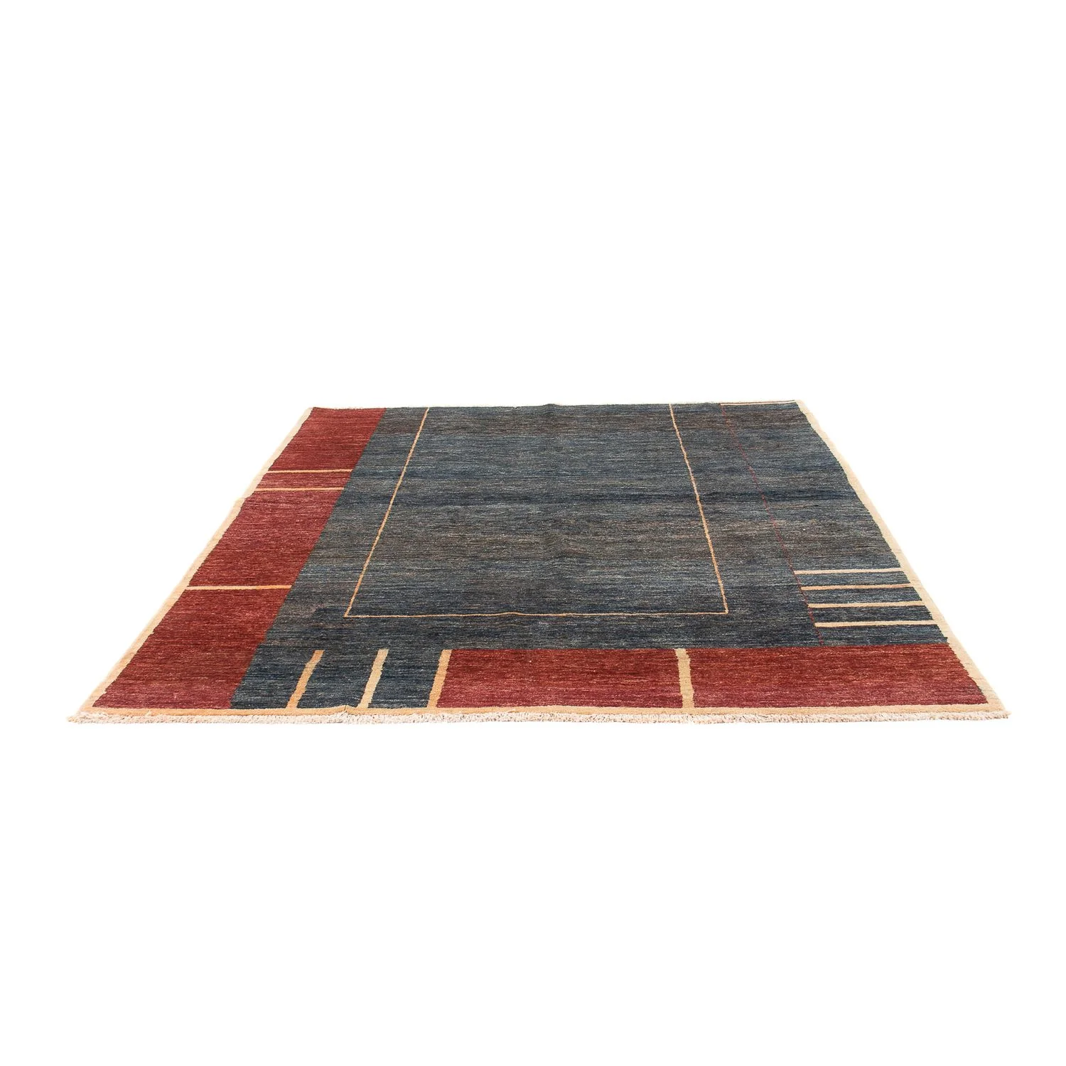 Ziegler Teppich - Modern quadratisch  - 215 x 197 cm - blau - Image 5