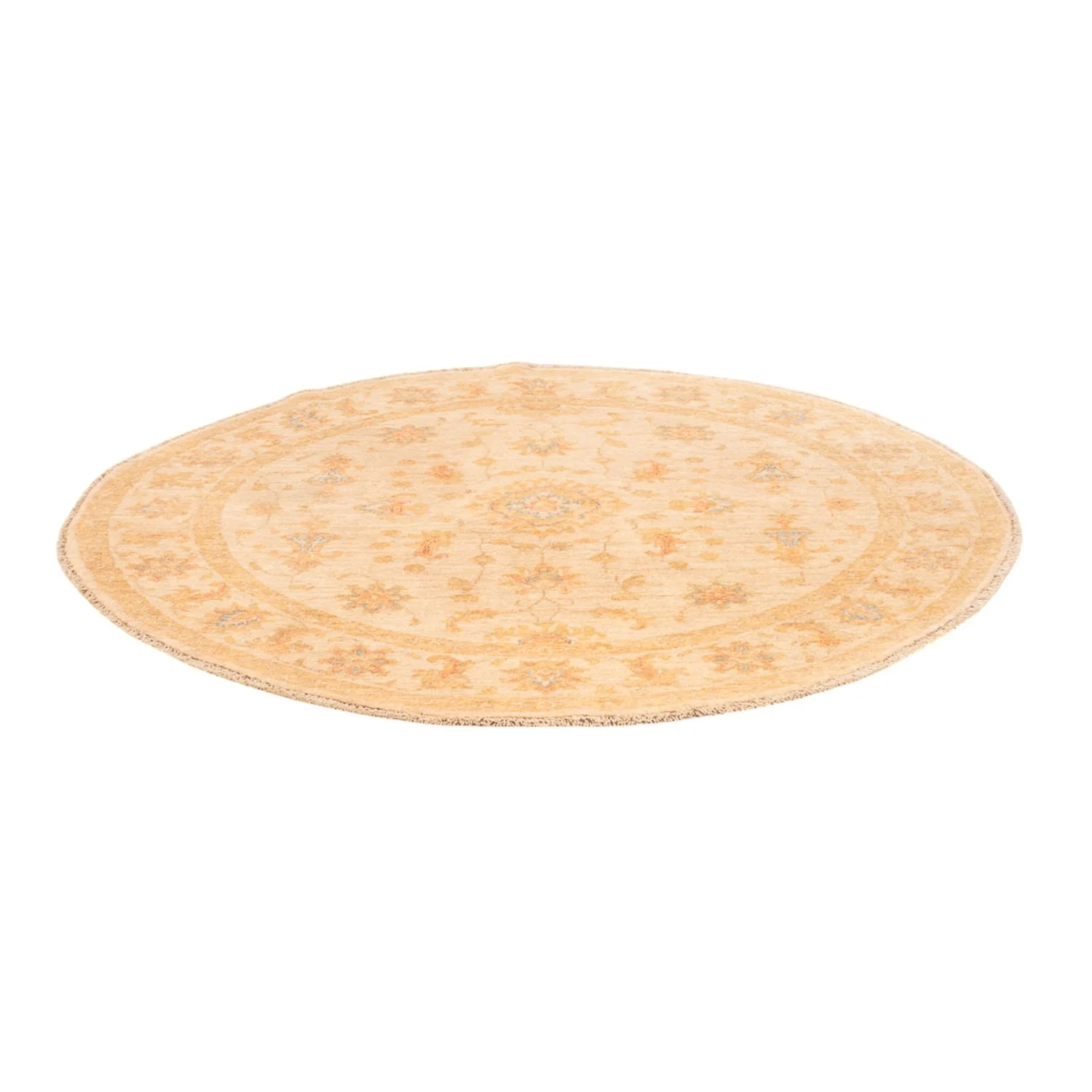 Ziegler Teppich rund - 149 x 148 cm - beige - Image 4