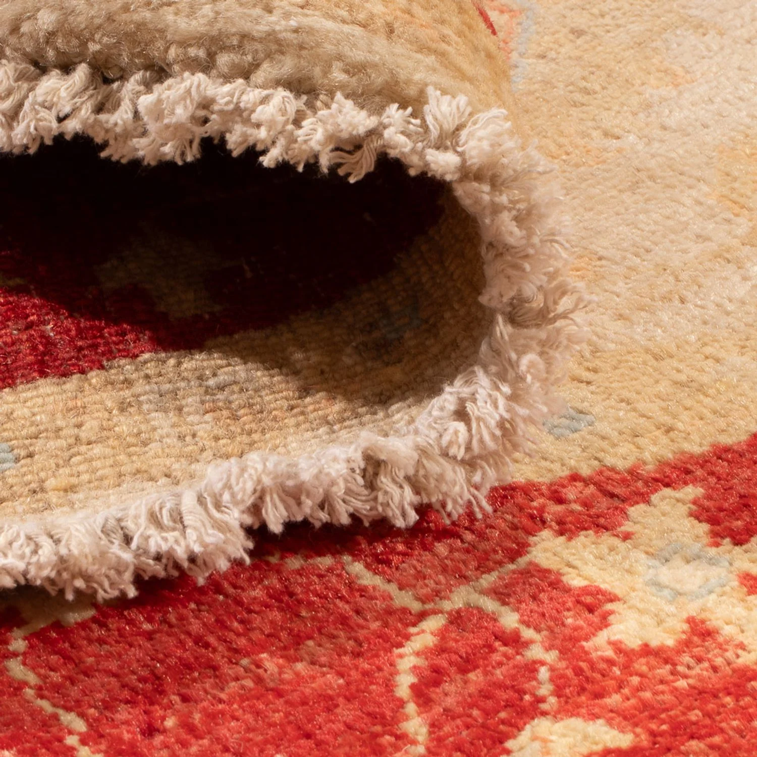 Ziegler Teppich rund - 153 x 151 cm - beige - Image 3