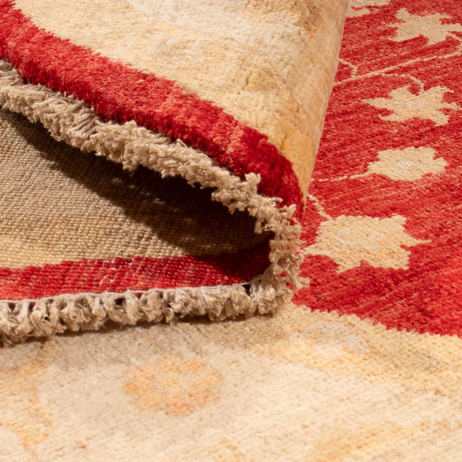 Ziegler Teppich rund - 200 x 194 cm - rot - Image 3