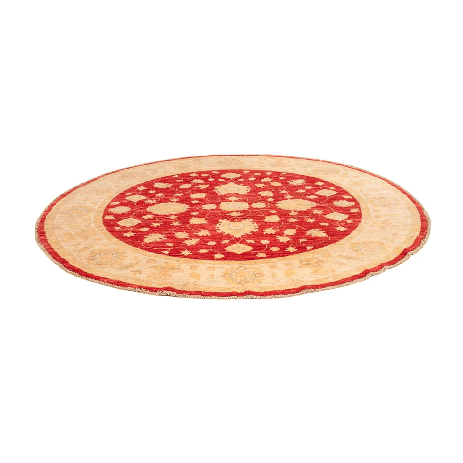 Ziegler Teppich rund - 200 x 194 cm - rot - Image 4