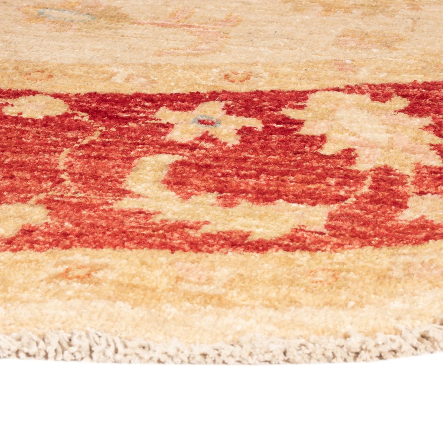 Ziegler Teppich rund - 201 x 198 cm - beige - Image 2