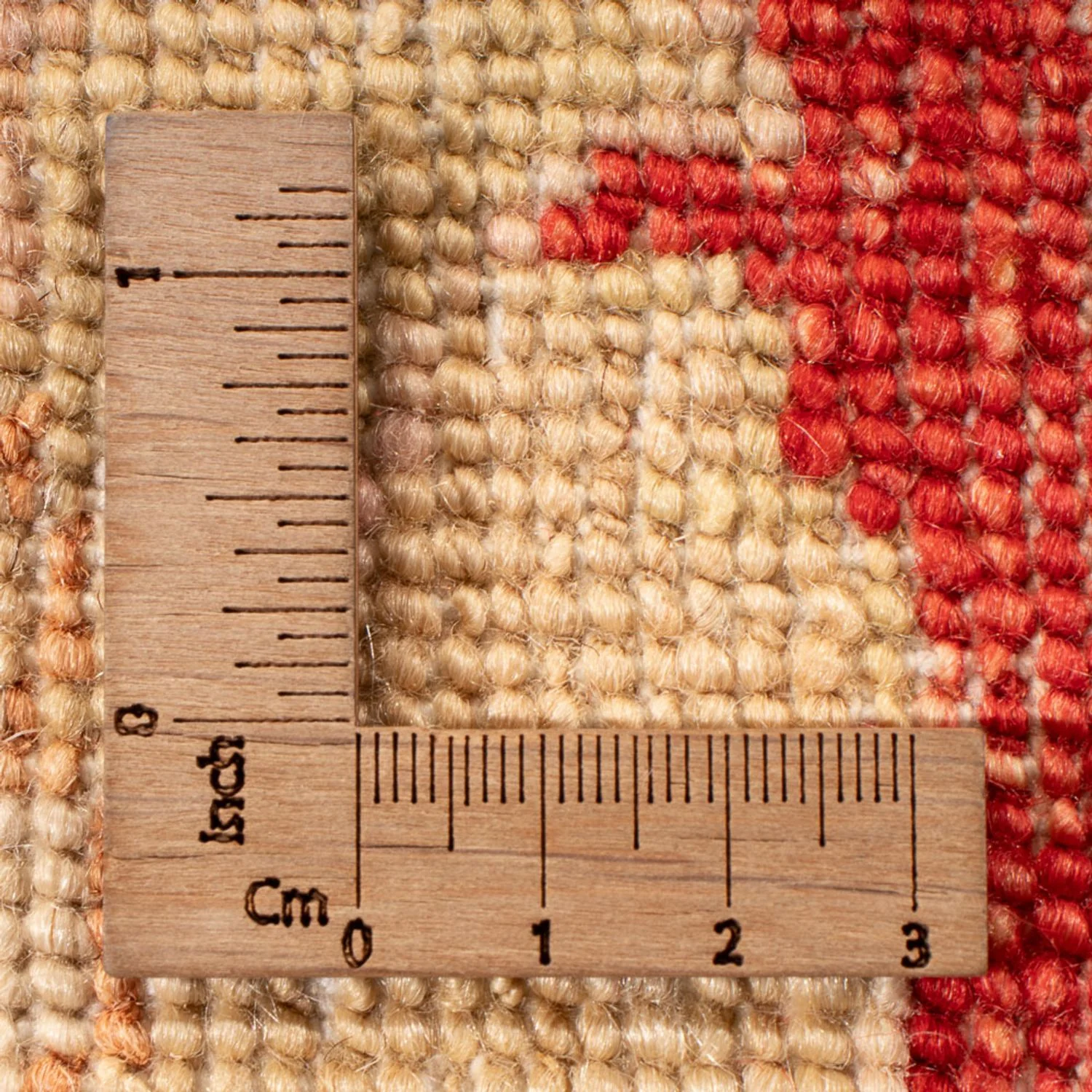 Ziegler Teppich rund - 201 x 198 cm - beige - Image 5