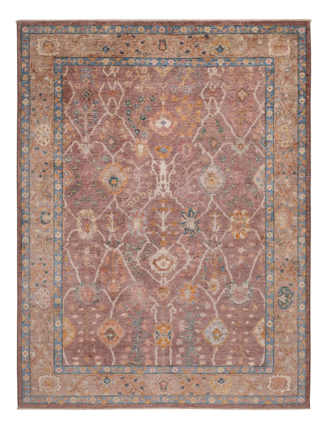 Ziegler Teppich - Usak - 232 x 174 cm - dunkelrot