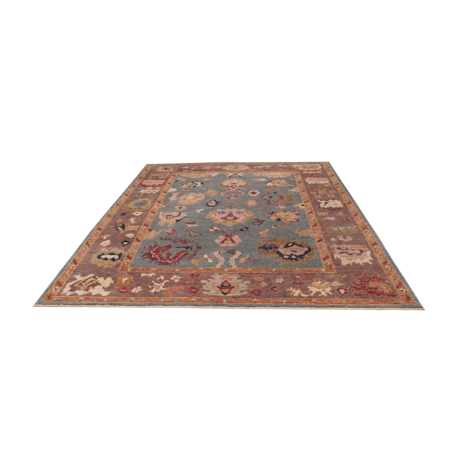 Ziegler Teppich - Usak - 289 x 202 cm - hellblau - Image 5