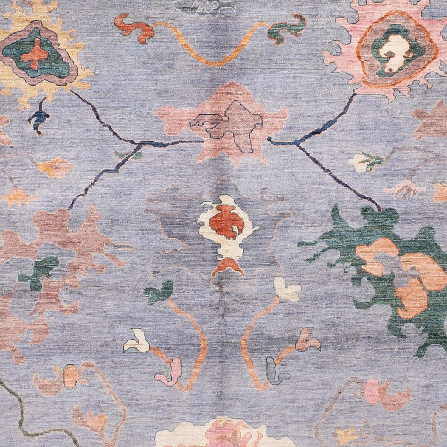 Ziegler Teppich - Usak - 397 x 300 cm - dunkelblau - Image 2
